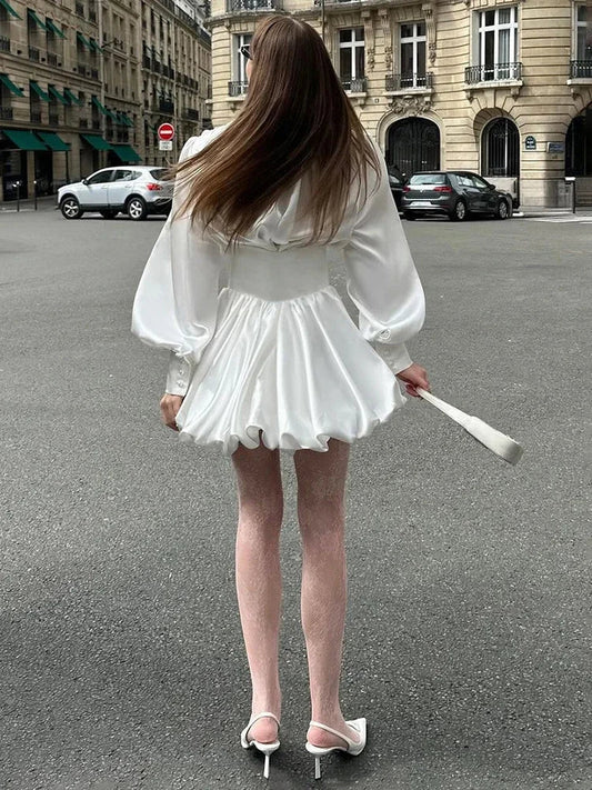 Formal Wear Dresses Lantern Long Sleeve Ball Gown Dress Wedding Dress Prom Dress Shops