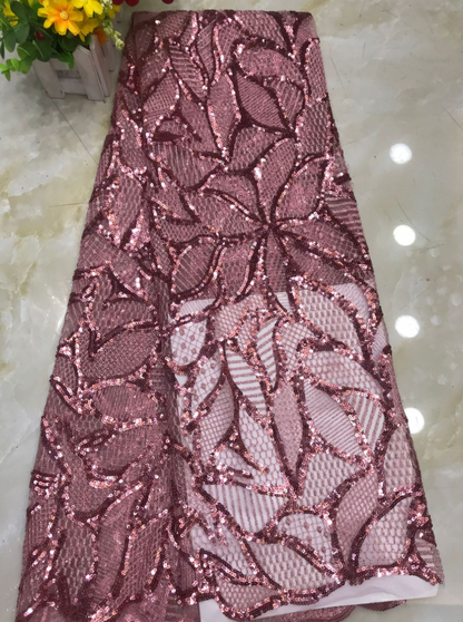 Sequins Long Champagne Prom Dress With Slit Back