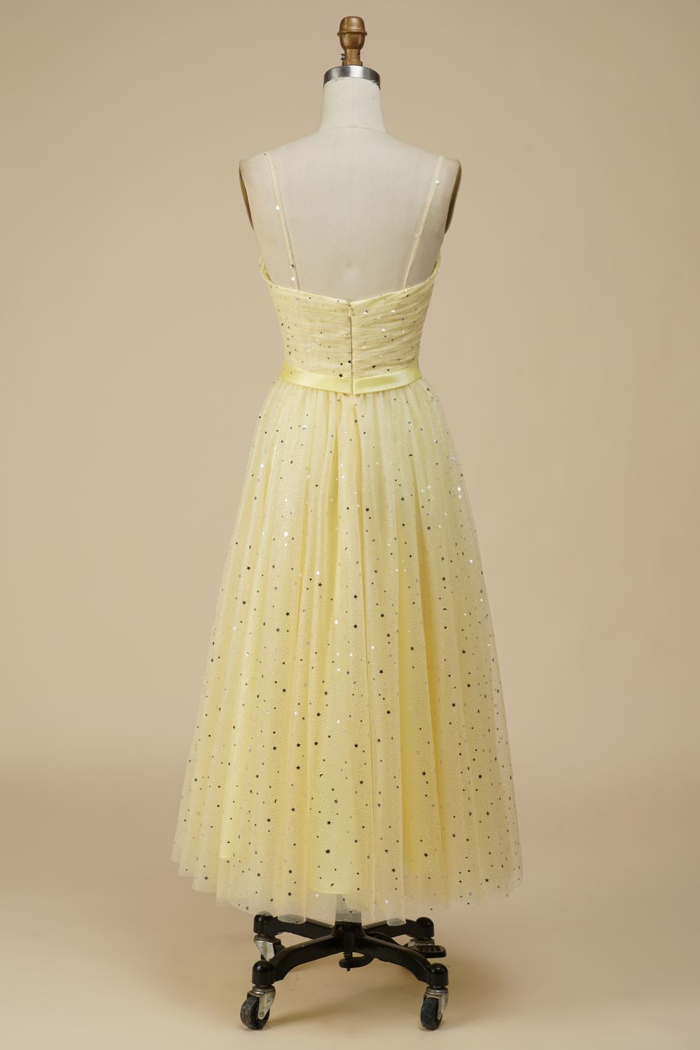 A-Line Sweetheart Tulle Homecoming Dress With Sequin