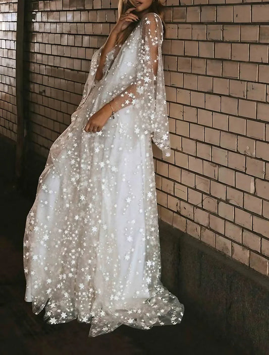Women's Party Dress Swing Dress A Line Dress Long Dress Maxi Dress White Long Sleeve Pure Color Backless Fall Winter Autumn Deep V Fashion Winter Dress Evening Party Fall Dress Slim