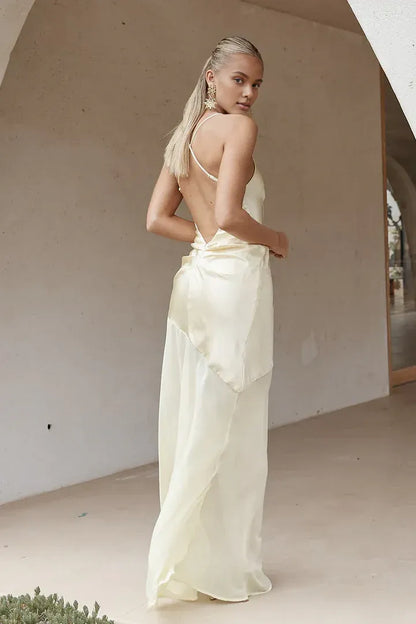 Affordable Fitted Off the Shoulder Sleeveless Satin Floor-Length Prom Dress