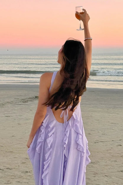 Beautiful A Line Strapless Neck Sleeveless Lace Up Floor-Length Prom Dress