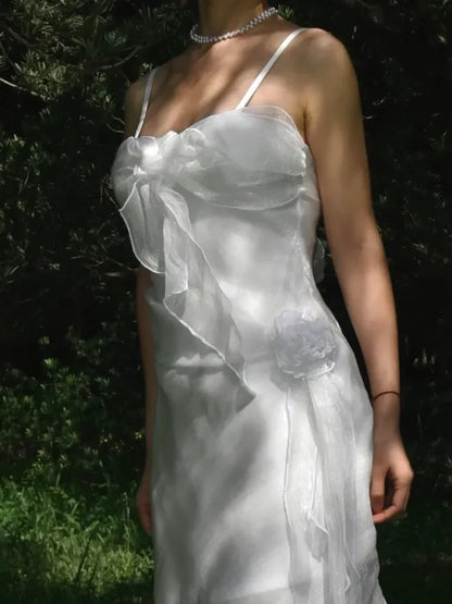 Dress Prom Dress Stores White Straps Vintage Bowknot Lovely Birthday Dress Long Prom Dress Party Dress Formal Women's Dresses