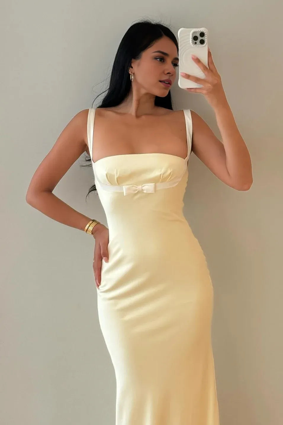Charming Mermaid Strapless Neck Sleeveless Lace Up Floor-Length Prom Dress