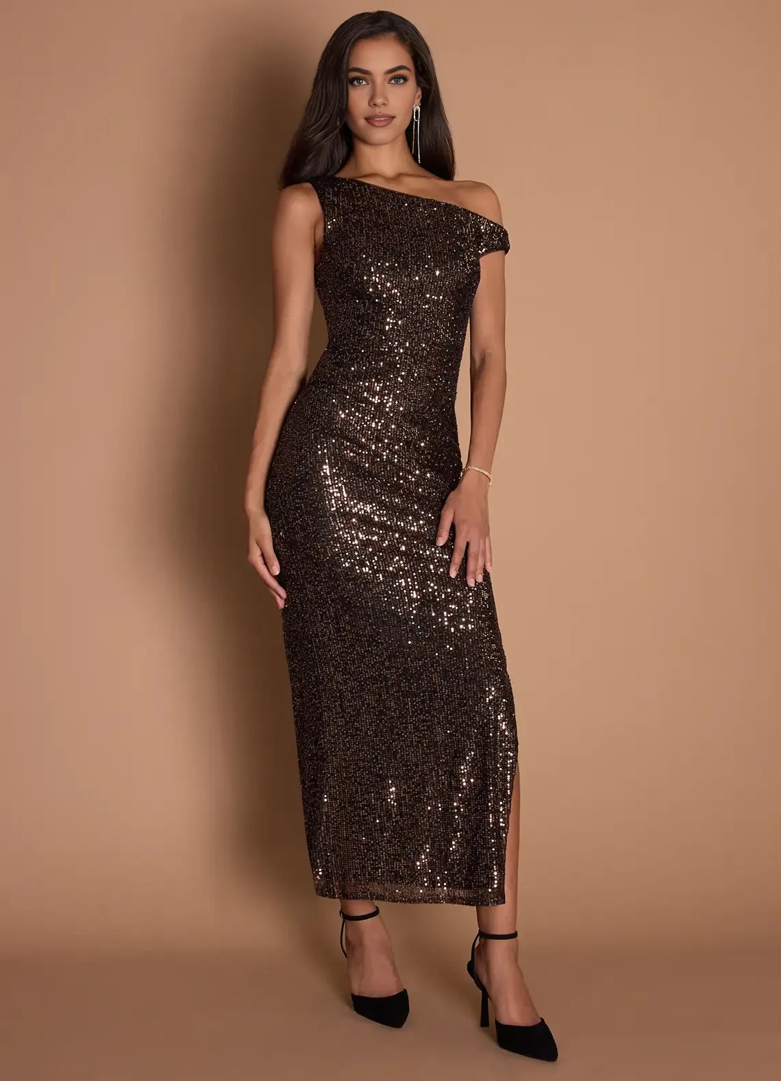 Charming Sheath Boat Neck Sleeveless Backless Ankle-Length Evening Dress