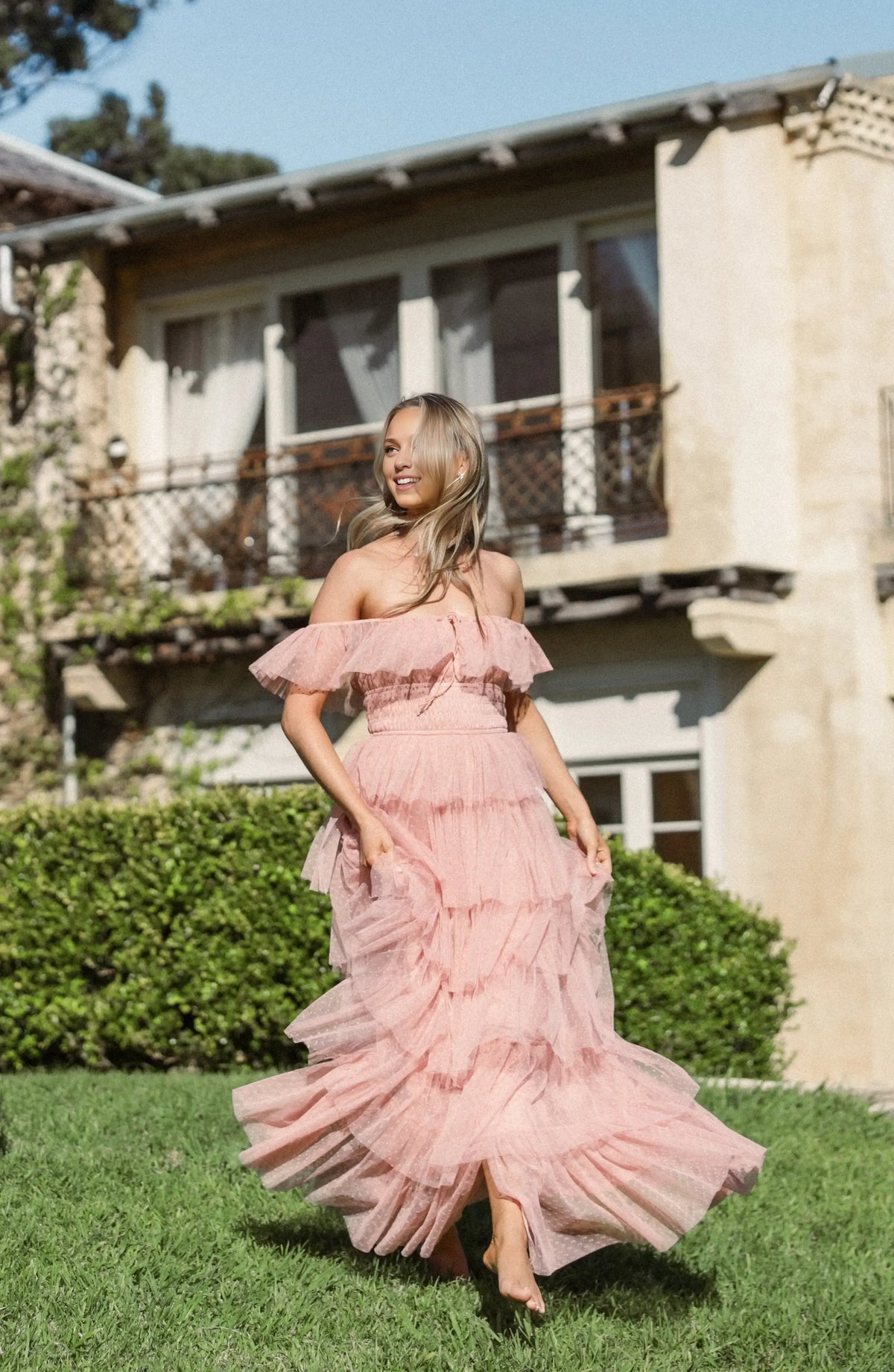 Cute A-Line Square Neck Cap Sleeve Backless Floor-Length Prom Dress
