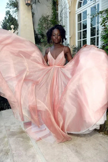 Dress For Formal A Line Pink Long Prom Drsss Formal Party Dress / Stores With Prom Dresses