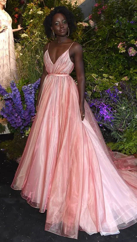 Dress For Formal A Line Pink Long Prom Drsss Formal Party Dress / Stores With Prom Dresses