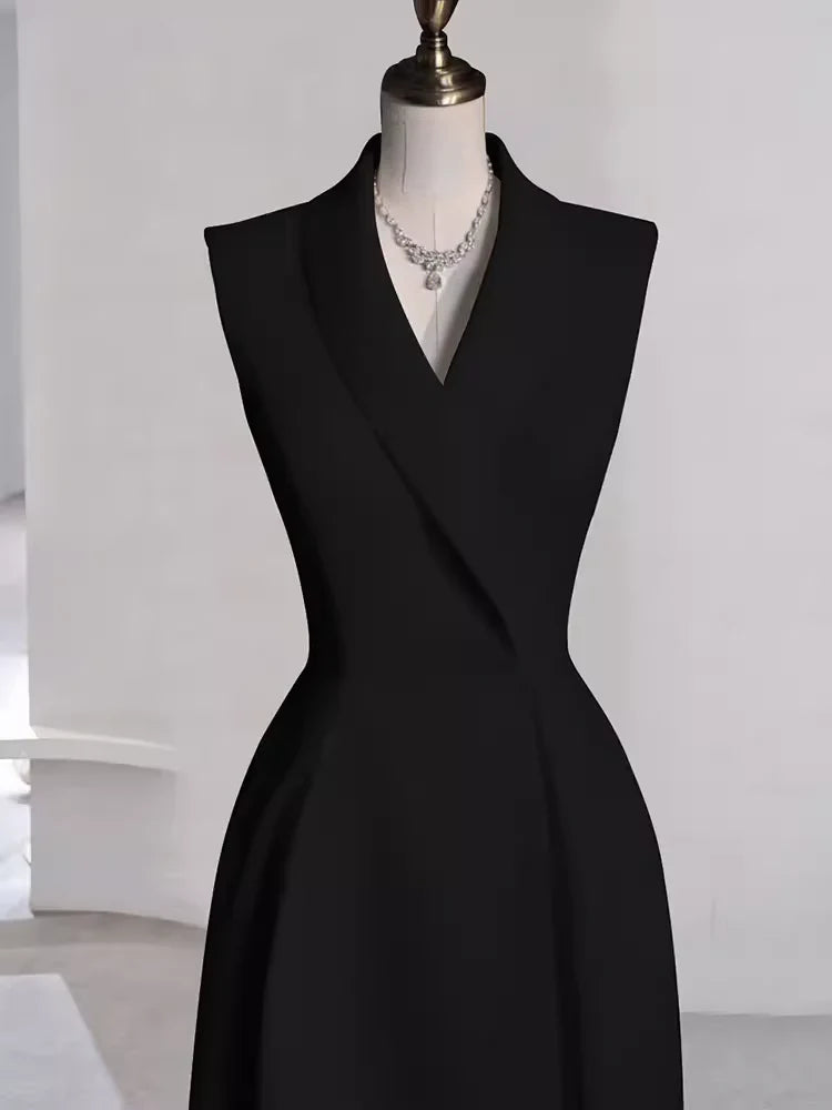 Elegant Off-the-Shoulder V Neck A line Satin Party Dresses Long Prom Dresses