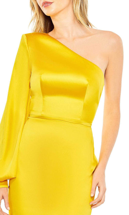 Formal Dresses One-Shoulder Asymmetric Long Sleeves Floor Length Evening Gown Prom Dress / Prom Dresses Store