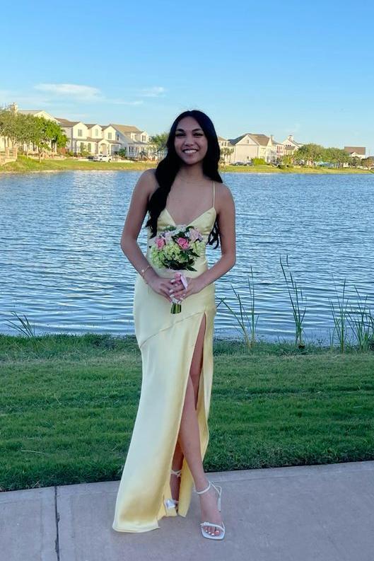 Formal Wear Dresses/Sexy Straps Green Soft Satin Long Prom Dress