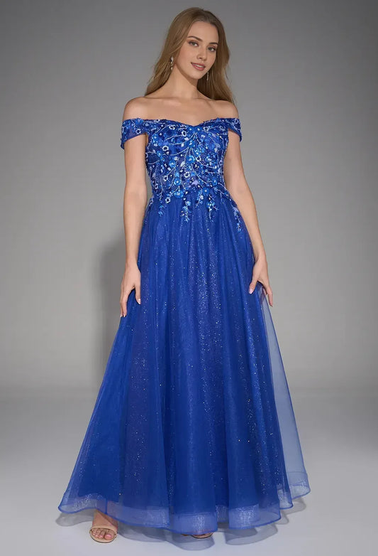 Glamorous A-line Sweetheart Neck Sleeveless Pleated Tulle Floor Length Prom Dress