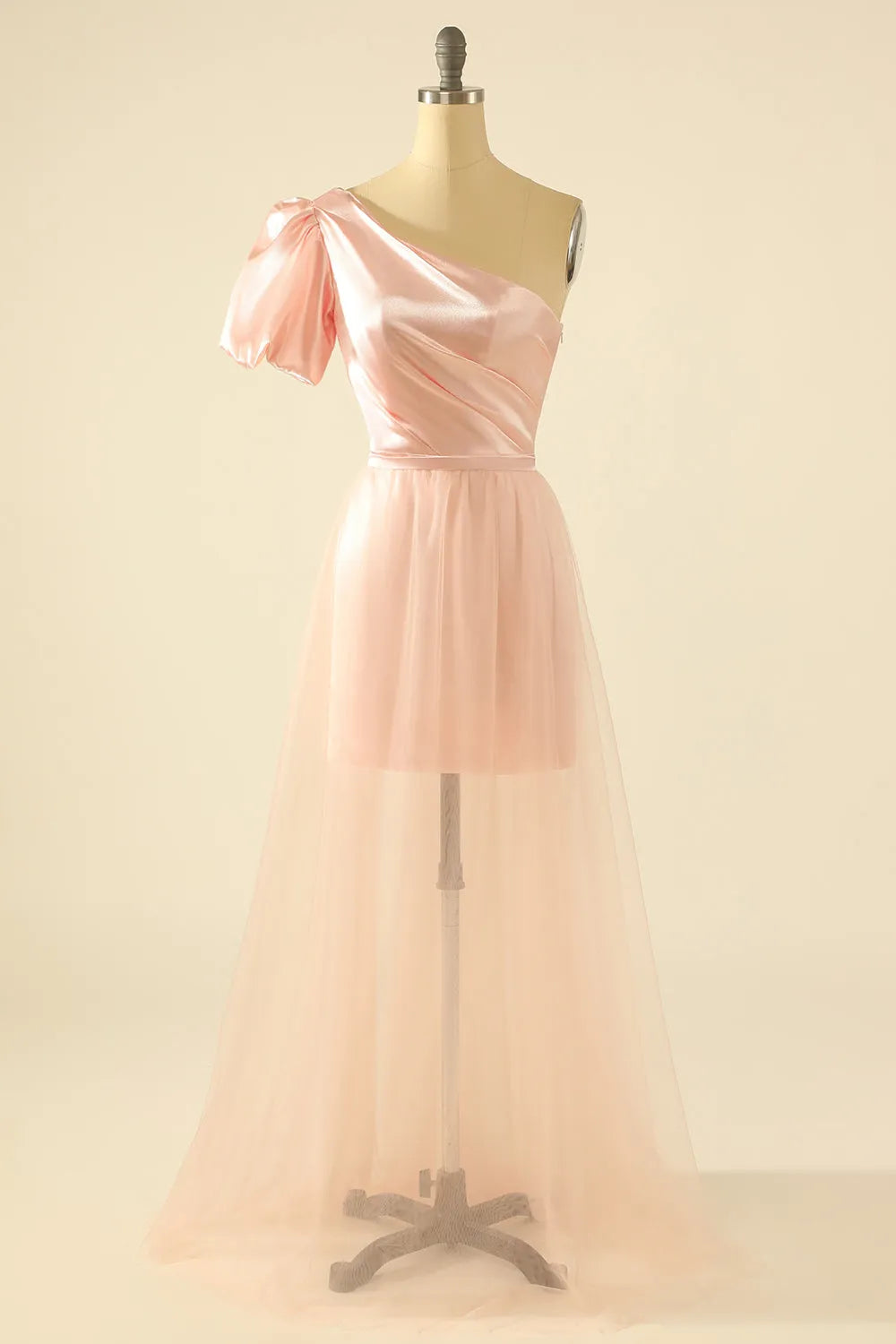 Prom Dress Store Blush One Shoulder Detachable Homecoming Dress Formal Women's Dresses