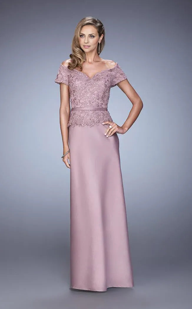 Prom Dresses Shops Laced Off Shoulder Column Dress Floor Length Mother of the Bride Dress Prom Clothing Formal Women's Dresses