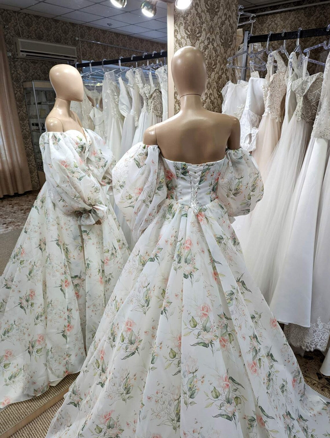 Off Shoulder Corset Dress Bridal Gown Elegant Evening Dress Party Dress Bridesmaid Dress Prom Dress With Train