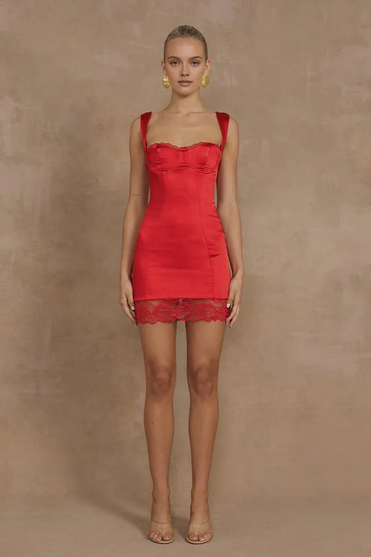 Pretty Sheath/Column Sweatheart Neck Sleeveless Satin Short-Mini Homecoming Dress