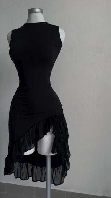 Dress Prom Dress Stores Black Sleeveless Sheath Formal Prom Dress Midi Cocktail Dress Party Dress Formal Women's Dresses