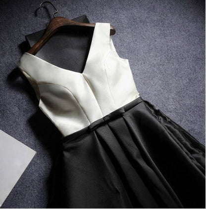 Pleated Satin High Low Formal Evening Sleeveless Dress