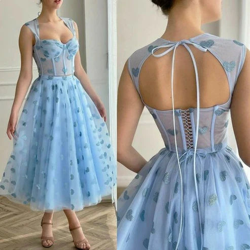 A-line Fairy-Tale Prom Dress With Lace-Up