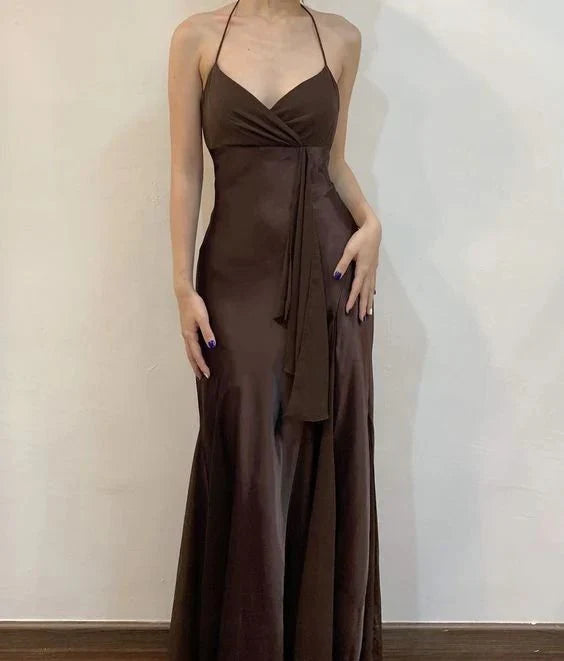 Formal Women's Dresses Spaghetti Straps Ruffle Formal Party Dress Long Prom Dress Prom Dress Store