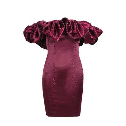 Formal Women's Dresses Sexy Off Shoulder Ruffles Summer Dress Prom Dresses Stores