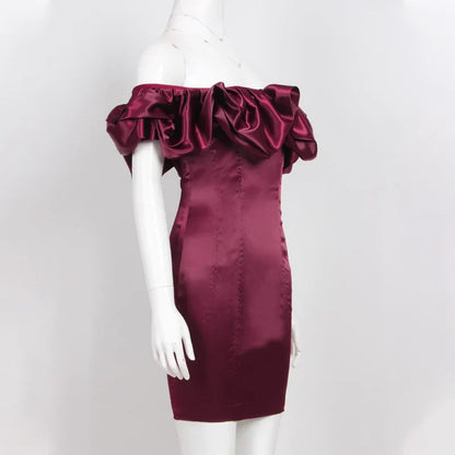 Formal Women's Dresses Sexy Off Shoulder Ruffles Summer Dress Prom Dresses Stores