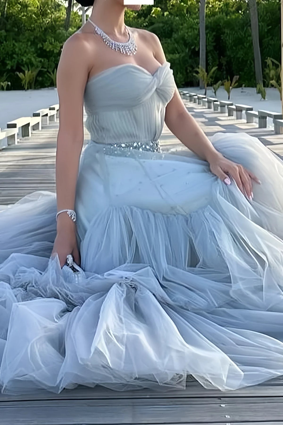 Stores With Prom Dresses Off-the-Shoulder Sweetheart A-Line Tiered Ruffle Prom Dresses Beaded Women Prom Dress Formal Wear Dresses