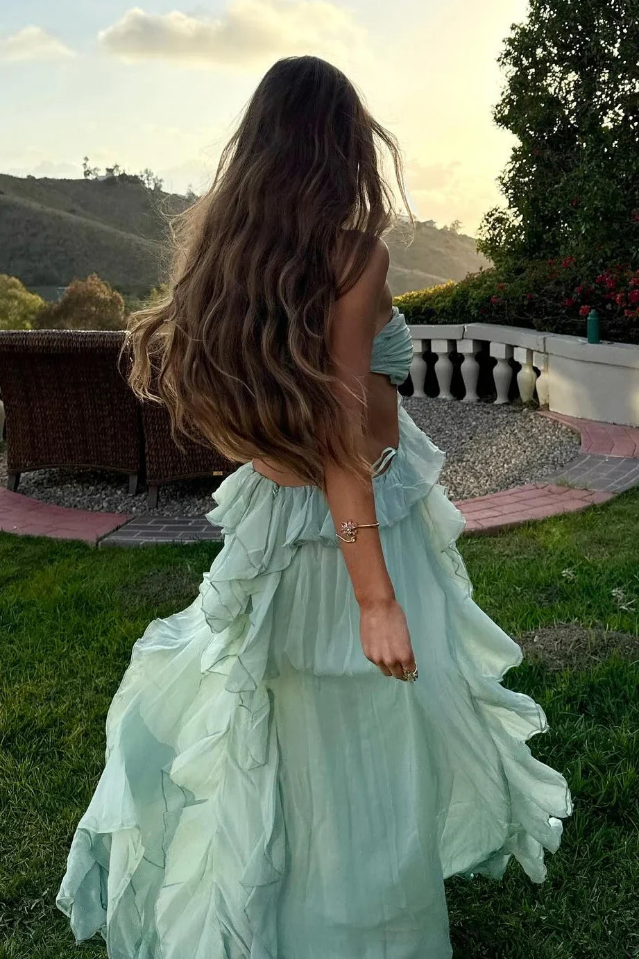 Trendy A Line Sweetheart Neck Sleeveless Lace Up Sweep/Brush Train Prom Dress