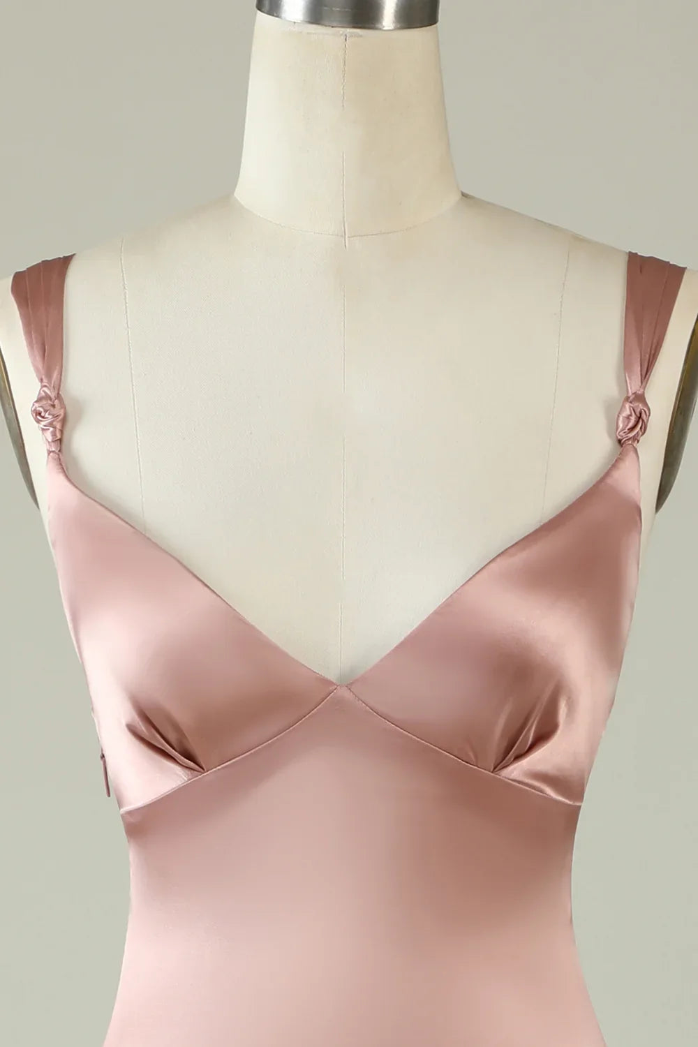 Asymmetrical Bridesmaid Dress With Slit