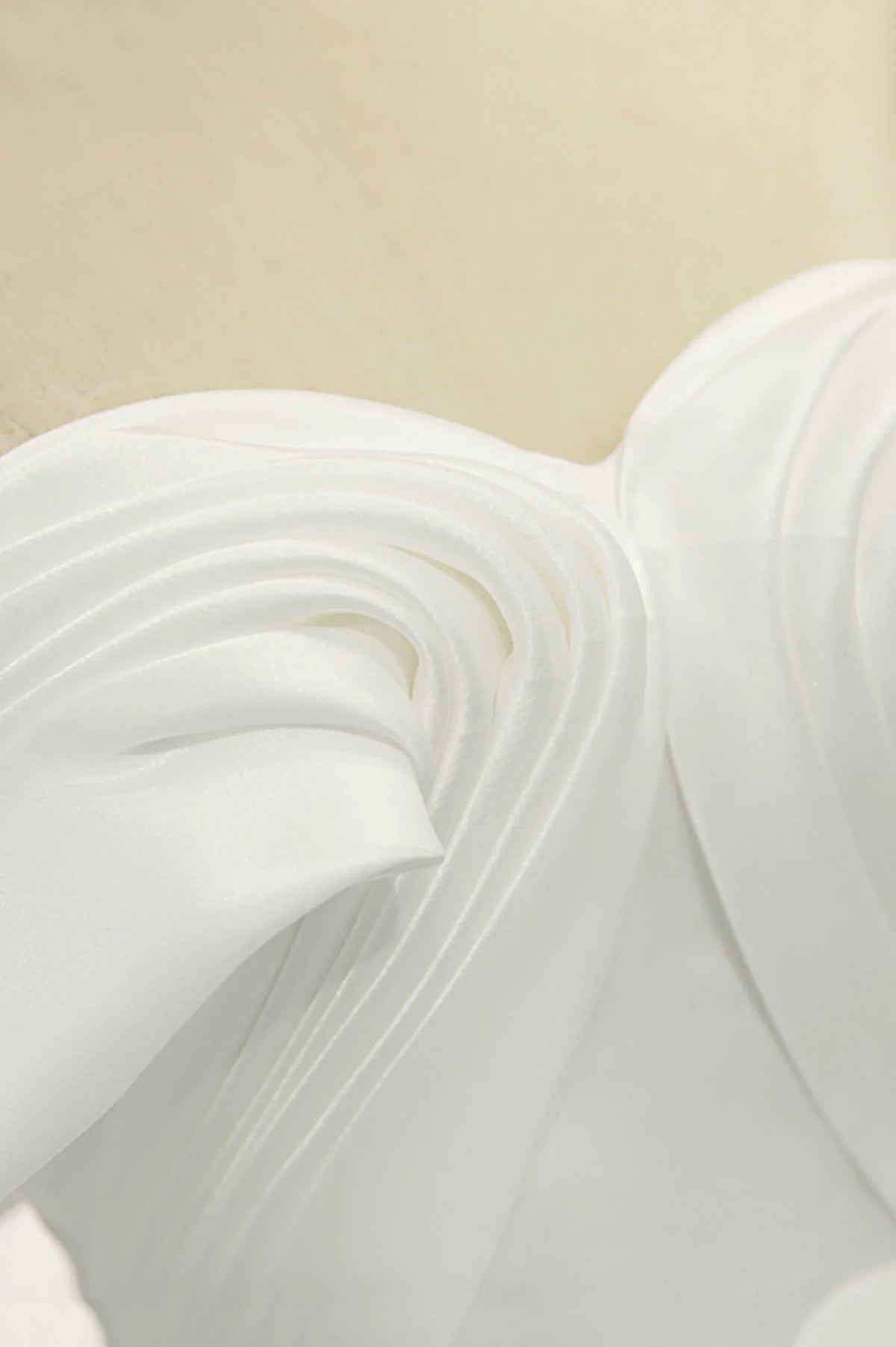 Off the Shoulder White Satin Long Prom Dress