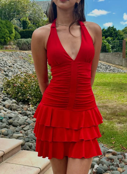 Dress Cute A Line V Neck Burgundy Chiffon Short Homecoming Dress Birthday Dress Party Dress