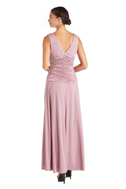 Dress Elegant Cowl Neck Dress Sleeveless Sheath/Column Floor-Length Prom Dress/Mother of the Bride Dress