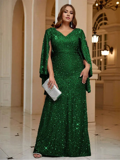 Dress Plus Size Pink Shawl Shining Gorgeous Ballroom Evening Dress Wedding Evening Dress Women Prom Dress
