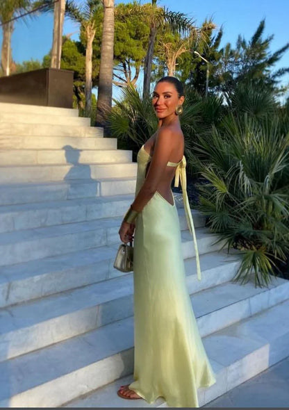 Dress Pretty Sheath One Shoulder Long Yellow Prom Dress Evening Dress Formal Dress