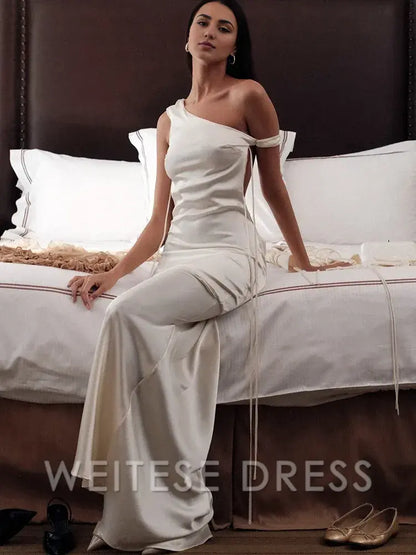 Dress Satin Sexy Backless Bandage Maxi Dress For Women Apricot Sleeveless Evening Dress Autumn Slim Elegant Party Prom Dress