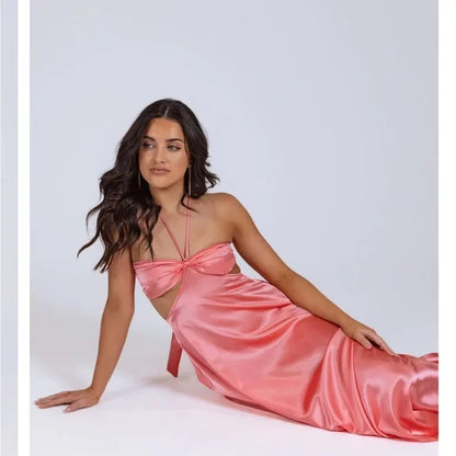 Dress Simple Strapless Prom Dress Sleeveless Floor Length Formal Wear Dresses