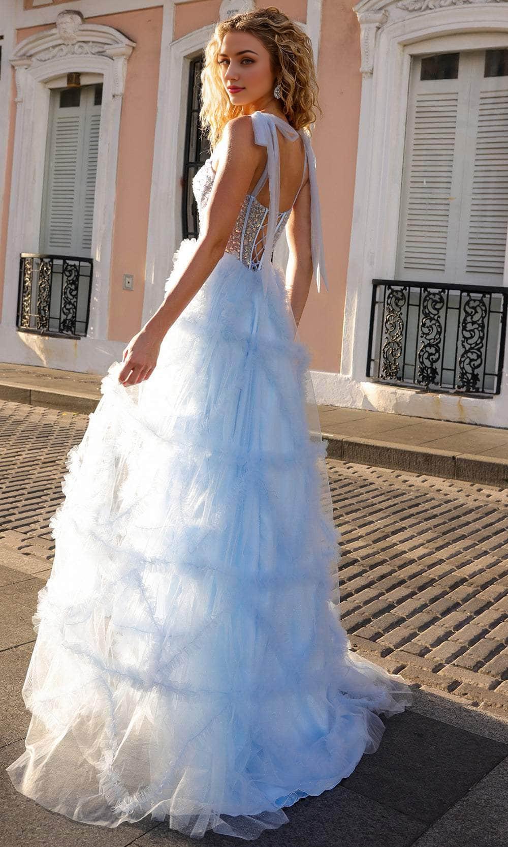 Formal Women's Dresses Sweetheart Ruffled A-Line Prom Dress Floor Length Lace Up Prom Dress Prom Dresses Stores