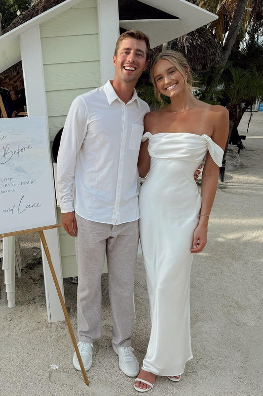 Simple Off the Shoulder Coral Sheath Long Party Dress Floor Length Prom Dress Prom Dresses Stores