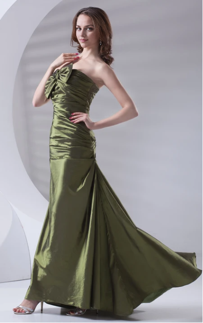 Dress Impressive Sleeveless Sweetheart A-Line With Bowed Bridesmaid Dresses Prom Dress Formal Wear Dresses