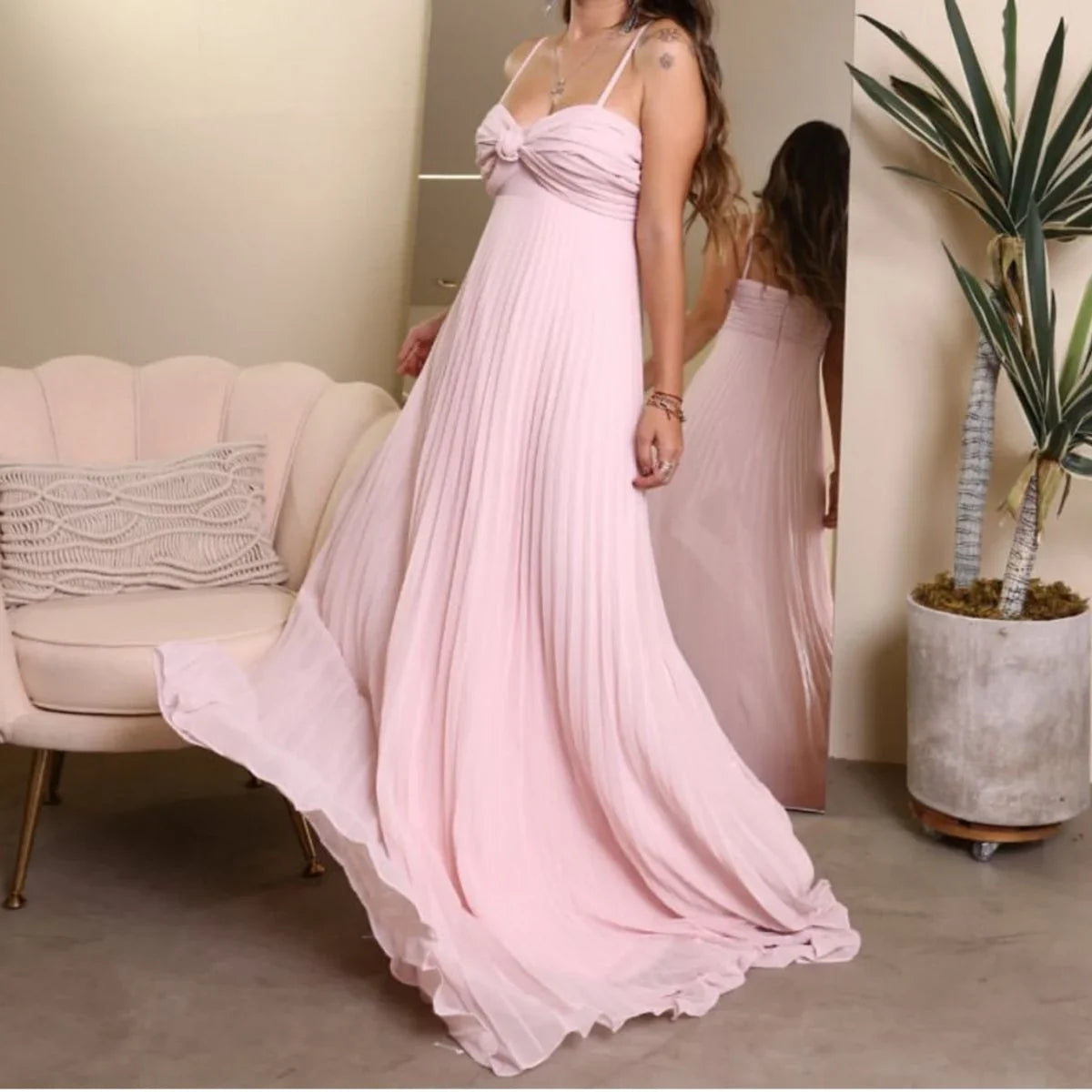 Dress Simple Sweetheart Sleeveless A-line Satin Long Evening Prom Dresses